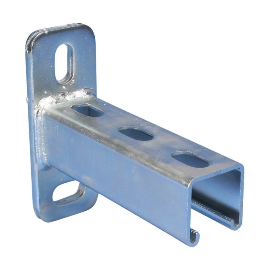 Strut Cantilever Arm Type A, Slotted, Steel, EG, 0.098"x11.875"x1.625"x1.625"