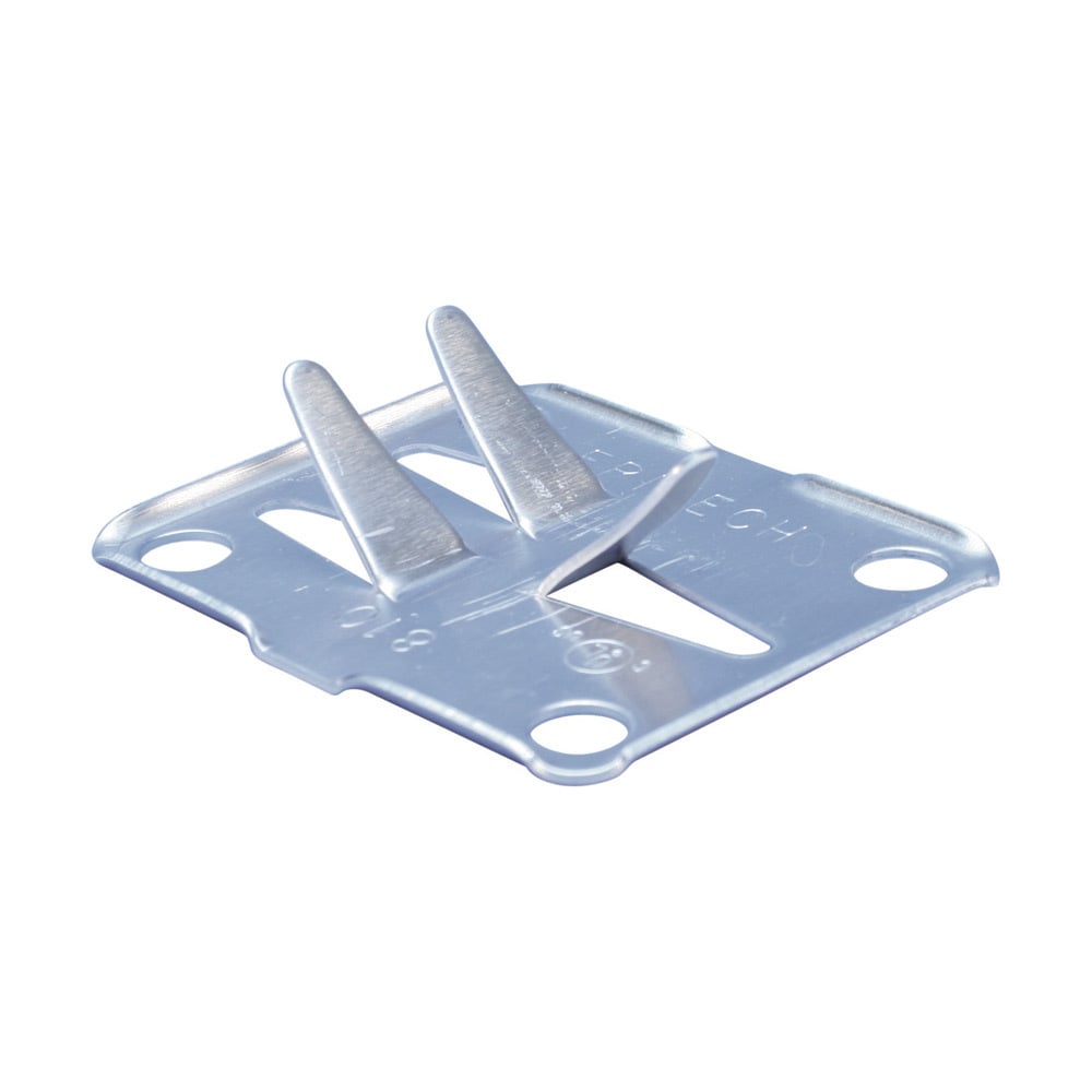 Stamped Adhesive Cable Fastener, Aluminum, Class 1 - Class 2 (4/0 Max)