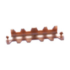 Stamped Crimp In-Line Cable Connector, Copper, Bare