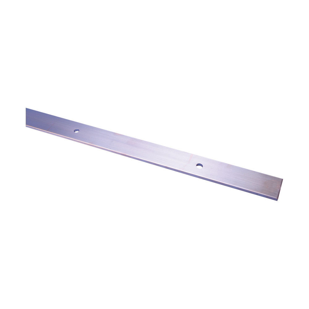 Perimeter Grounding Busbar for Walls, w/Insulators and Brackets, 120" x 2" x 1/4"