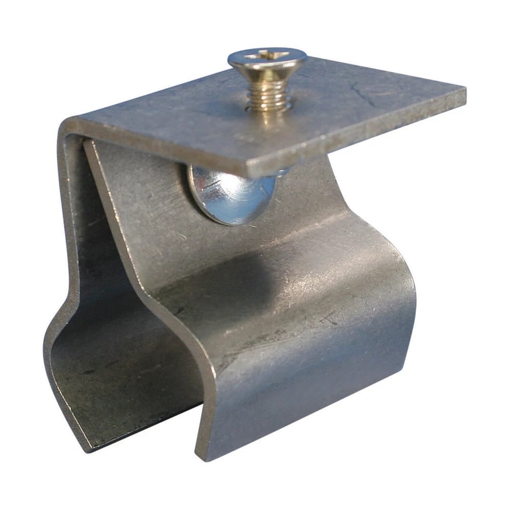 Stamped Standing Seam Clamp, Stainless Steel, M6 Thread Size