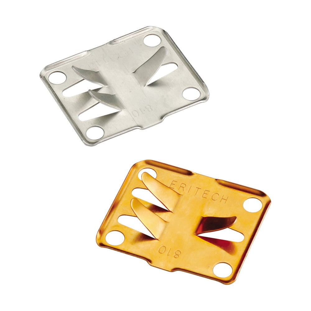 Stamped Adhesive Cable Fastener, Copper, Class 1 - Class 2 (4/0 Max)