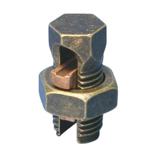 Split Bolt Connector, #10 Solid-#6 Stranded, 6 mm Stranded-10 mm Stranded