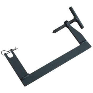 Support Clamp for Vertical Flat Steel Surface, L160 Handle Clamp