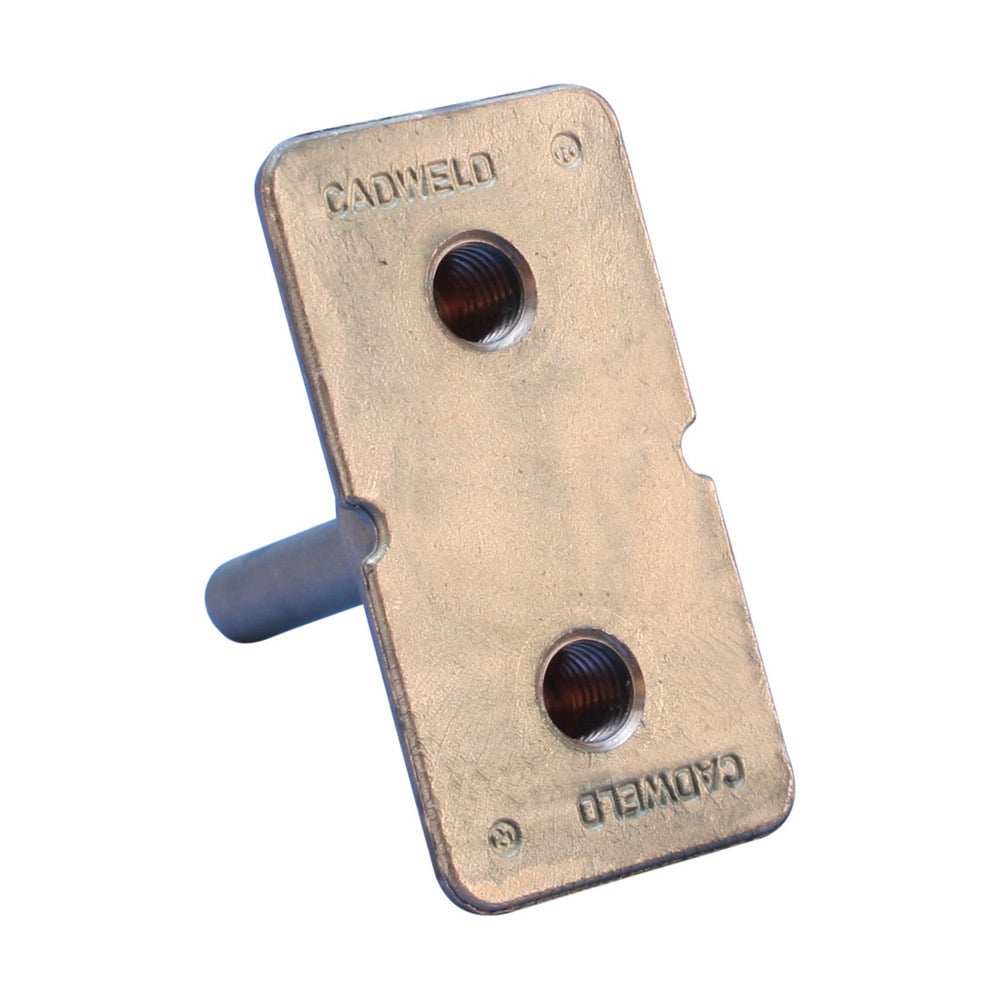 B162 Earthpoint, Two Stud, 0.53" dia, 1/2 UNC Thread