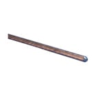 Copper-Bonded Ground Rod, Pointed, 5/8" dia, 8', 10 mil Plating, 6.8 lb