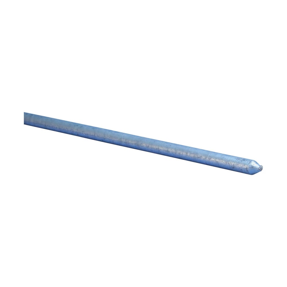 Galvanized Ground Rod, Pointed, 3/4" dia, 10', 14.0 lb