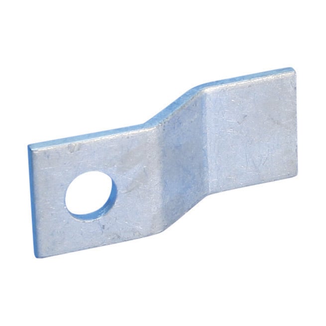 1 Hole Offset Lug, Copper, NEMA, 3" x 1" x 0.25", 0.563" Hole