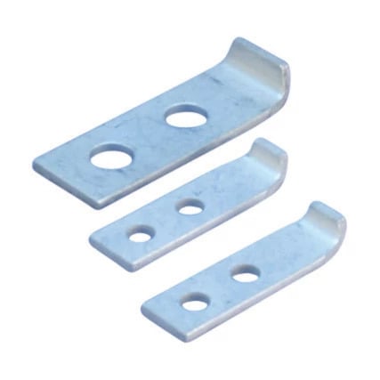 2 Hole Lug, GL Style, NEMA, 3.25" x 1" x 0.188", 0.563" Hole