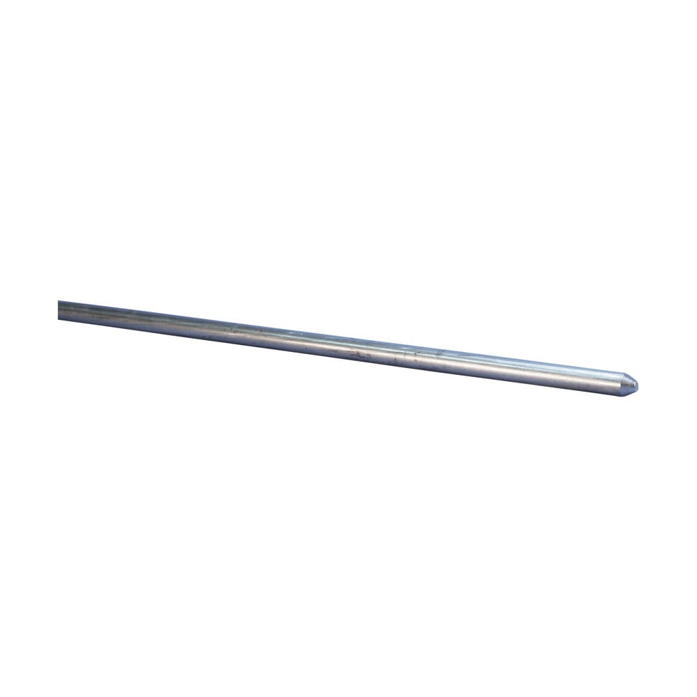 Stainless Steel Ground Rod, Pointed, 1/2" dia, 10'