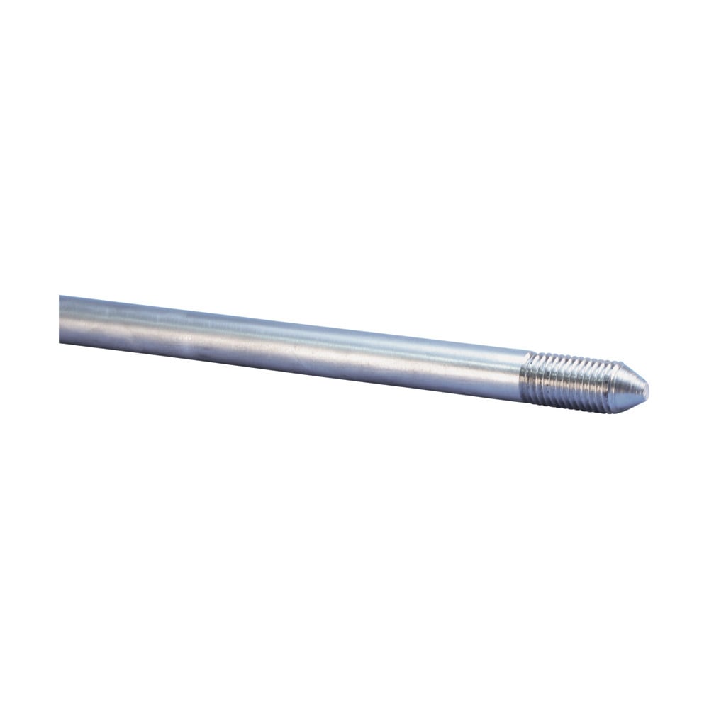 Stainless Steel Ground Rod, Threaded, 3/4" dia, 10'