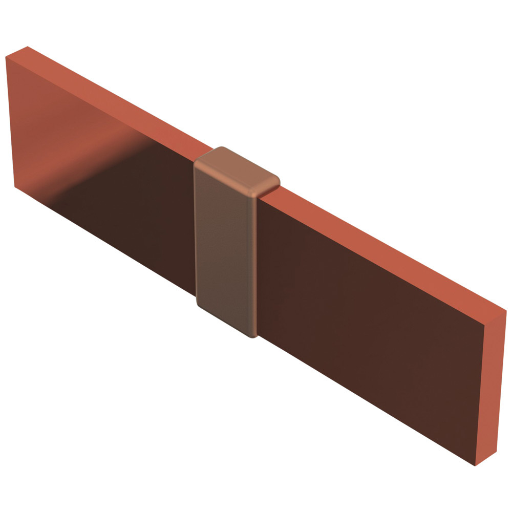 Busbar to Busbar, BA, 1/4" x 2", 1/4" x 2"