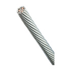 Galvanized Theft Deterrent Cable, 0.457 ?/1000' Resistance, 250' Cable