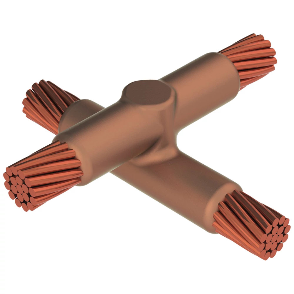 Cable to Cable, XB, 4/0 Concentric, 0.528" Conductor 1 OD, 2/0 Concentric, 0.418" Conductor 2 OD