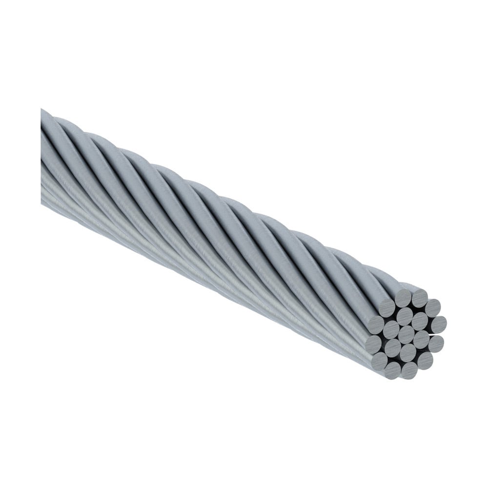 Non-Insulated Stranded Conductor, Aluminum, Concentric, 250', 211 kcmil