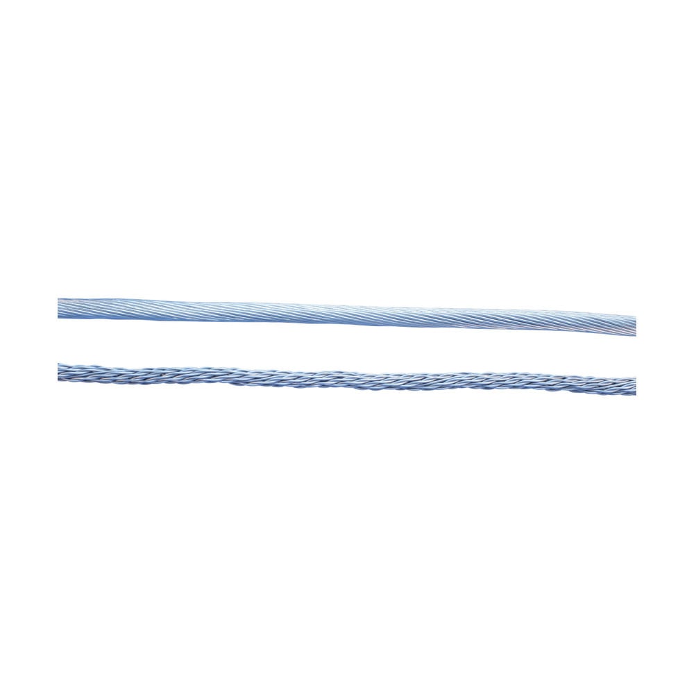 Non-Insulated Stranded Conductor for Lightning Protection, Aluminum, Smooth Weave, 98.64 kcmil