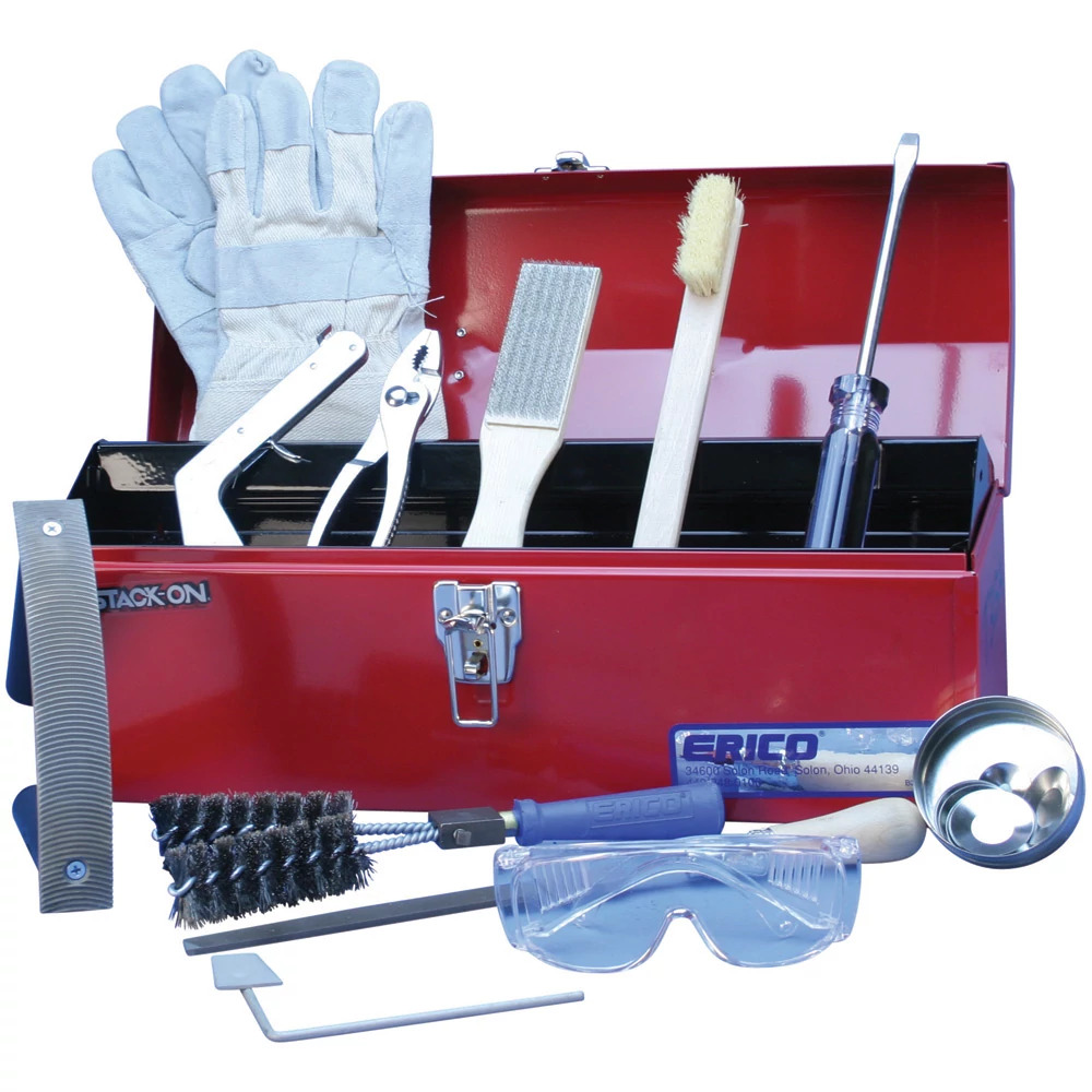 nVent ERICO Cadweld Tool Kit, Heavy-Duty Kit with Rasp