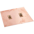 Copper Ground Plate with Cable Attachments, 2 x 24" x 24"