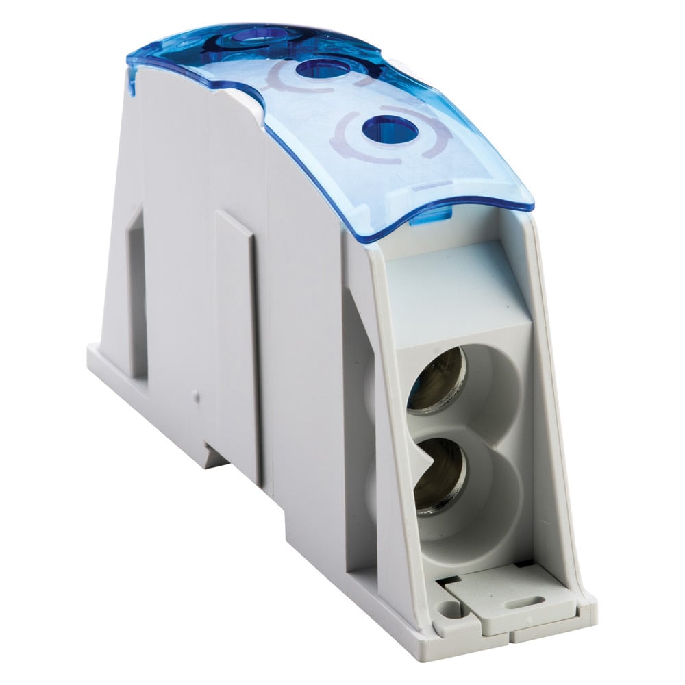 Splice Block, Cable-2 Cables, 255 A UL, Copper