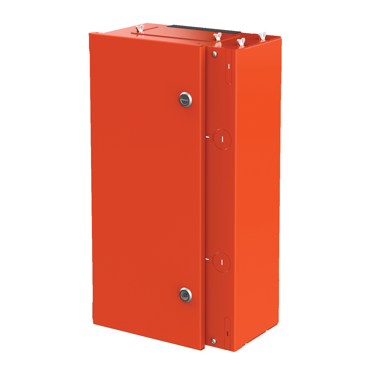 Medium, Internal Disconnect Shield, 22x12x6.5in, Safety Orange, Steel