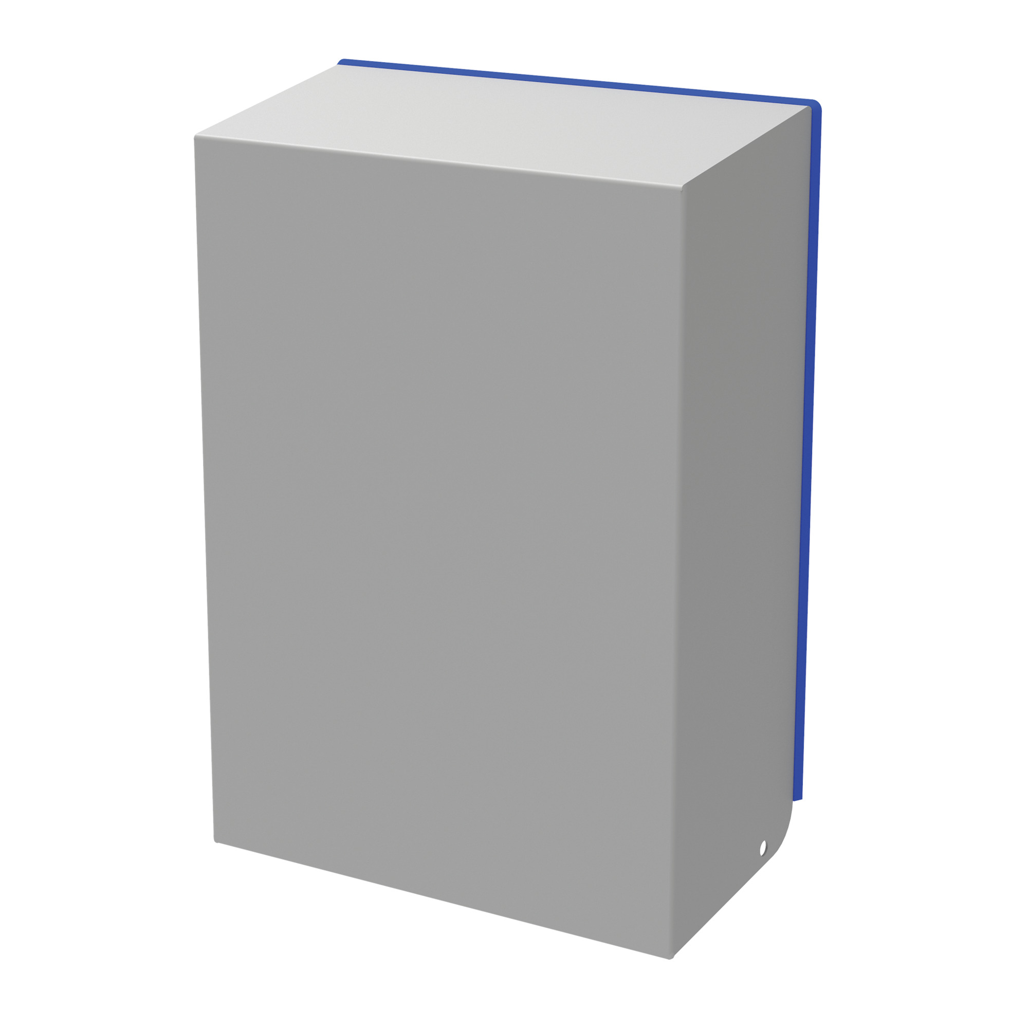 Filter Fan Shroud Type 4/4X HH13, 19.50x14.30x6.10, Lt Gray, Steel