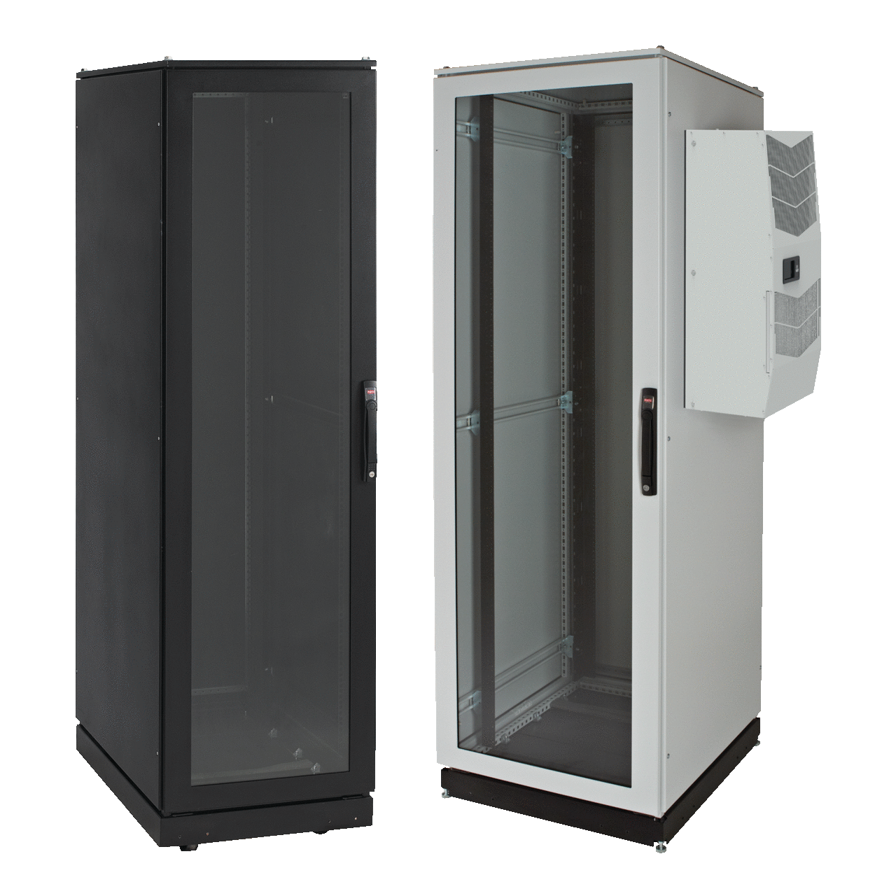 ProLine V/D Server Cabinet with G52 Type 12, 2000x600x1000mm, Gray, Steel