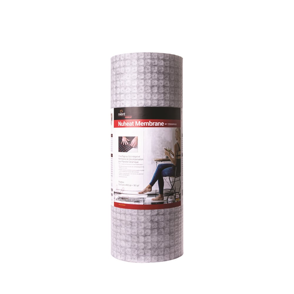 Nuheat Membrane - Large Roll (161 sqft) Roll dimensions 3'3" x 49.5ft