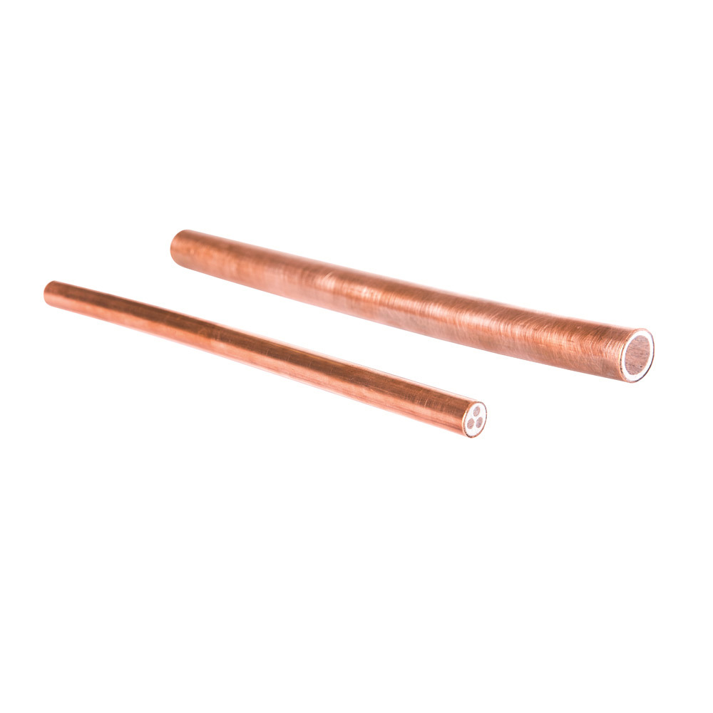 Four 8 AWG conductors without jacket, .590 diameter and 600 V rated