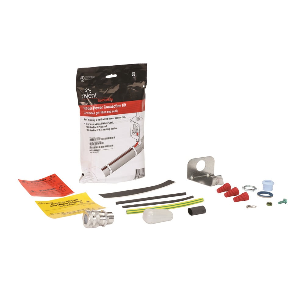 WinterGard Mechanical power connection kit (hardwired), includes end seal