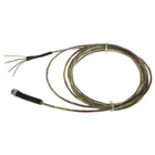 Modular black leader cable, 4 meter / 12 feet