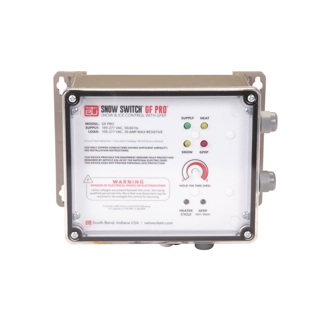 Automatic Snow Ice Melting System Controller with GFEP, 30 A at 100-277 V