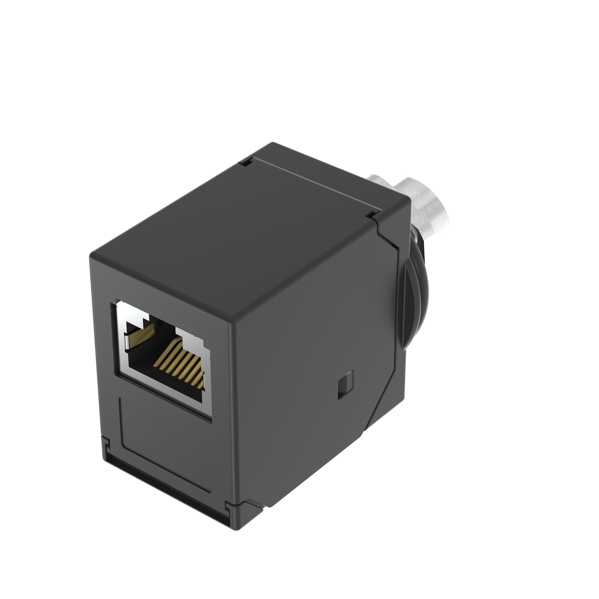 Industrial M12, X-Code, 8 Pin Female to 