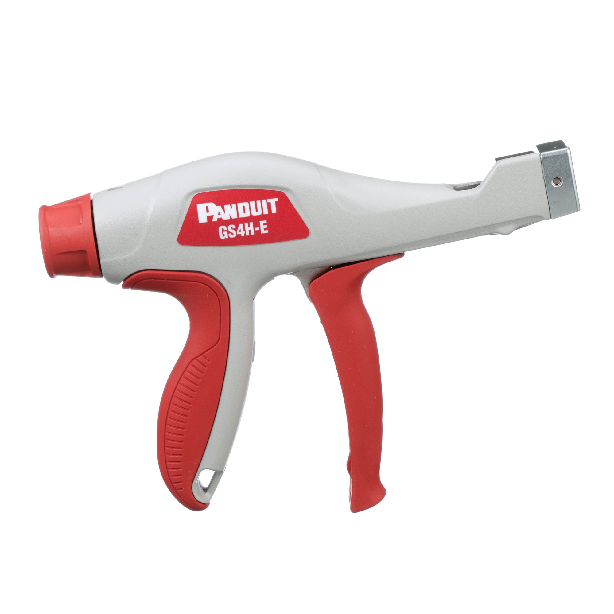 GS4H-E Cable Tie Hand Tool, Light Gray, Red, 7.8x1.27", PK1