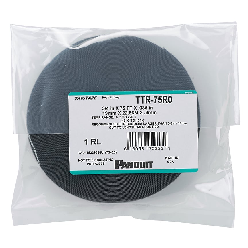 TAK-TAPE HOOK & LOOP CABLE TIE