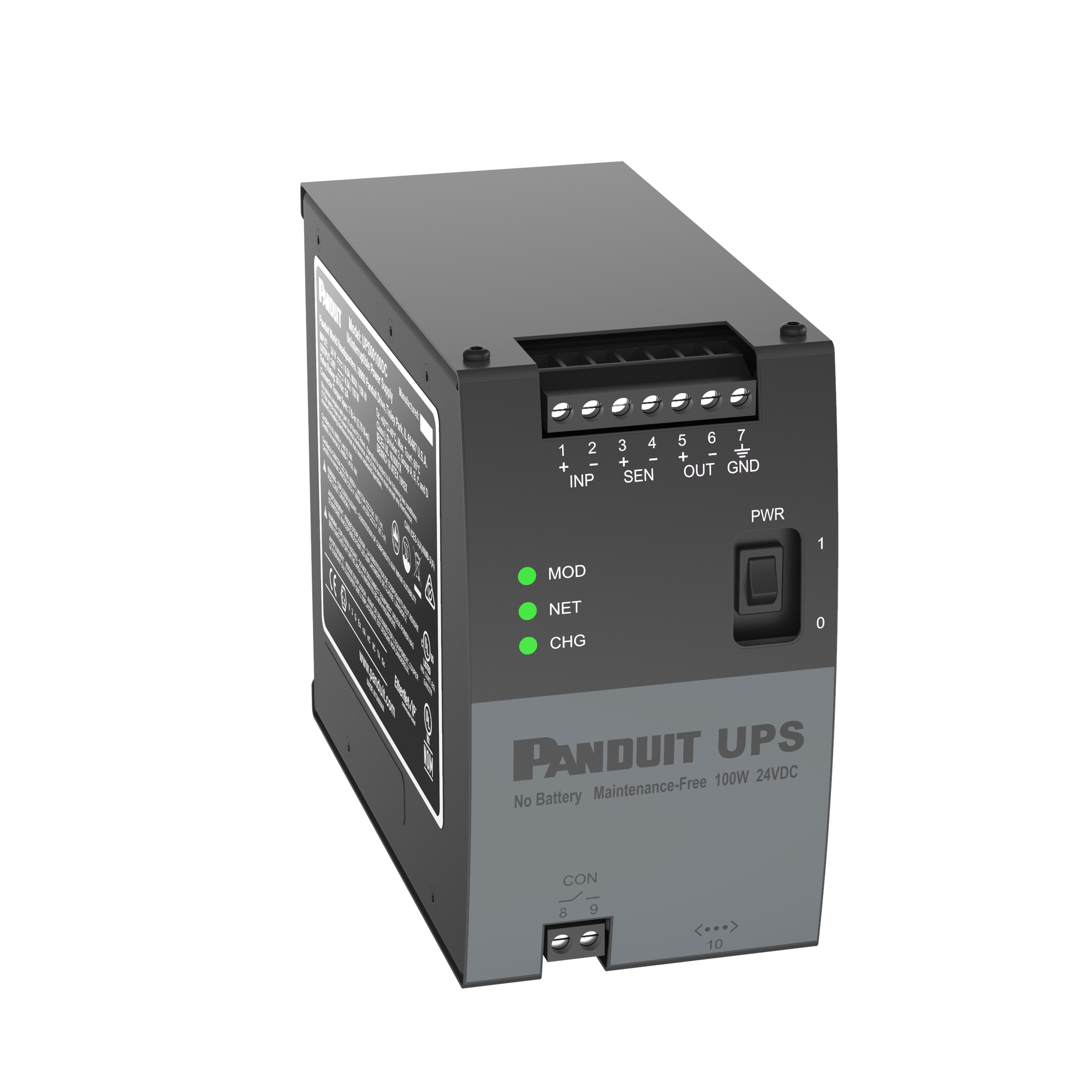Maintenance-free, No battery, 100 Watts,
