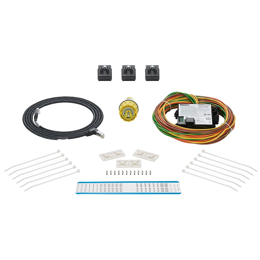 Complete kit to retrofit equipment with 