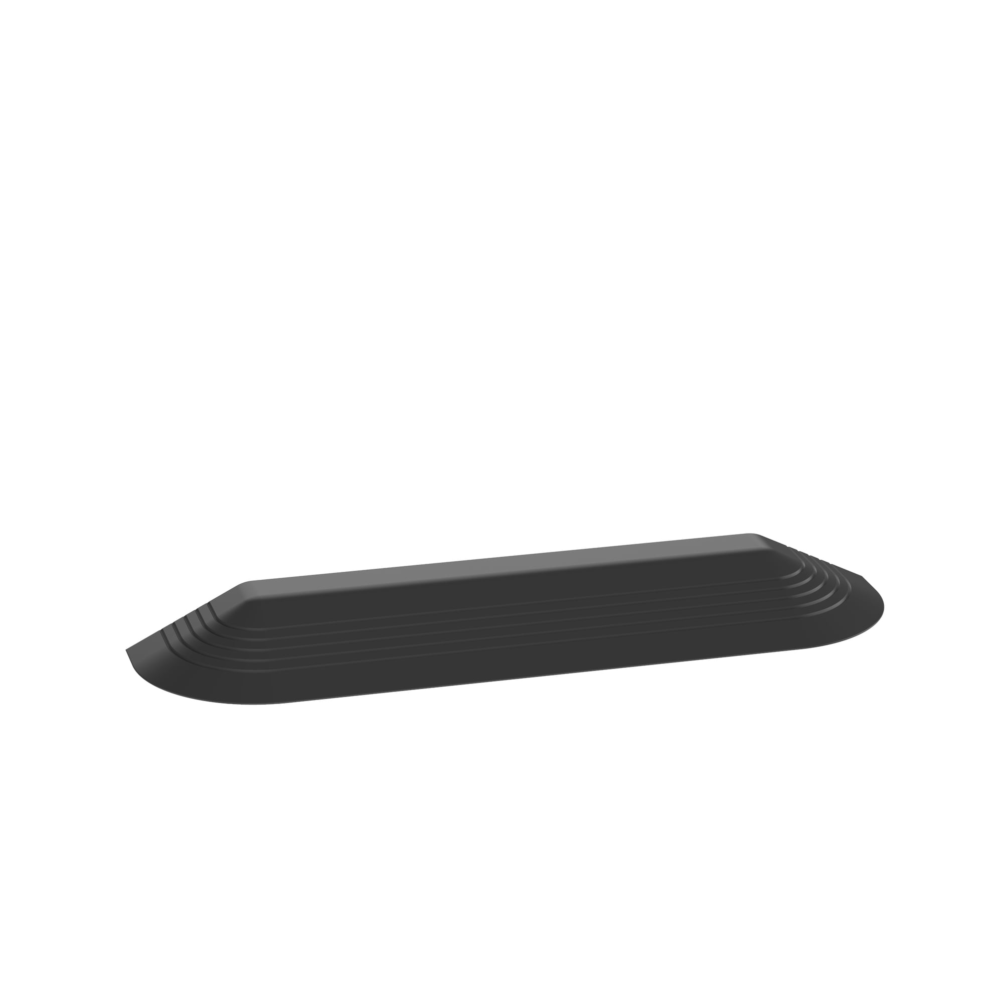 ABOVE FLOOR RACEWAY 4-CHANNEL END CAP (B