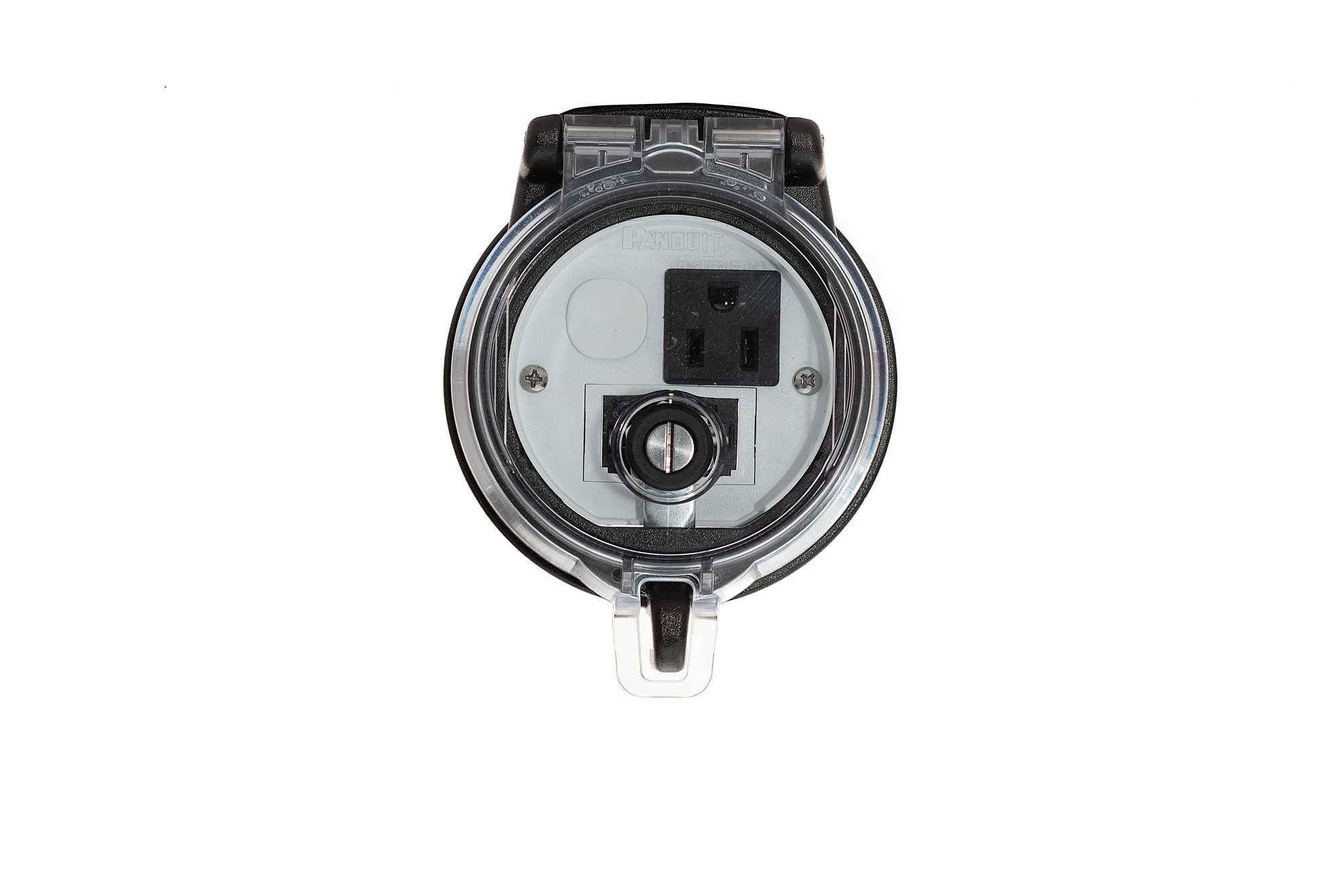 Data Access Port, 3in. Base, Simplex Out