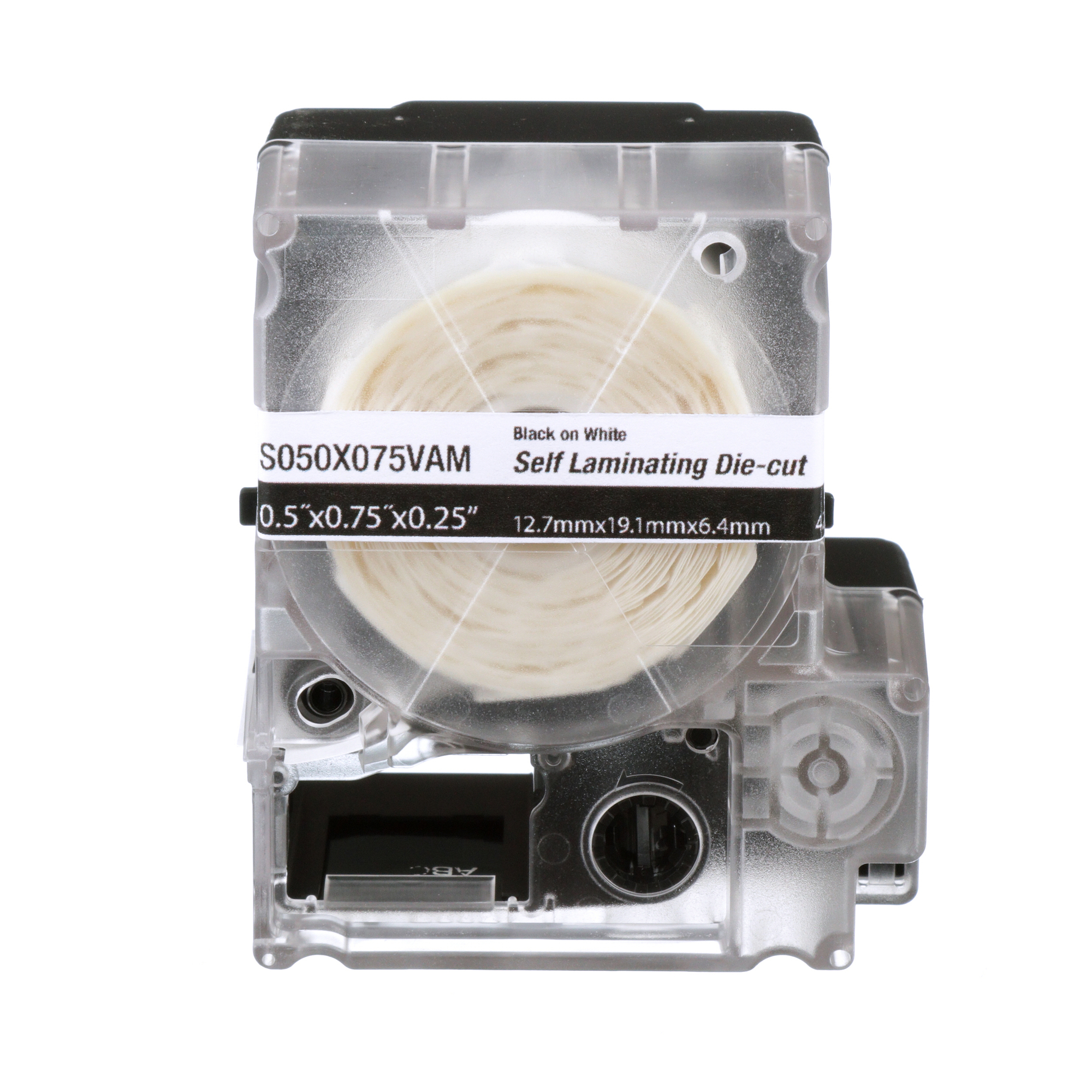 MP Cassette, Self-Laminating Label, Viny
