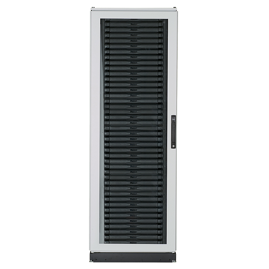 Micro Data Center, NEMA Type 12, 42RU, Solid Panels