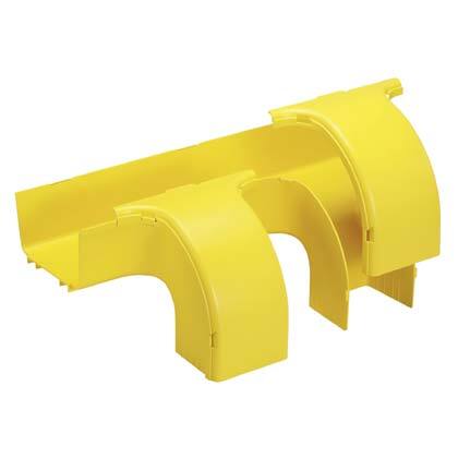 FIBERRUNNER  DUAL DOWNSPOUT, 6" X 4" CHANNEL/FITTING
