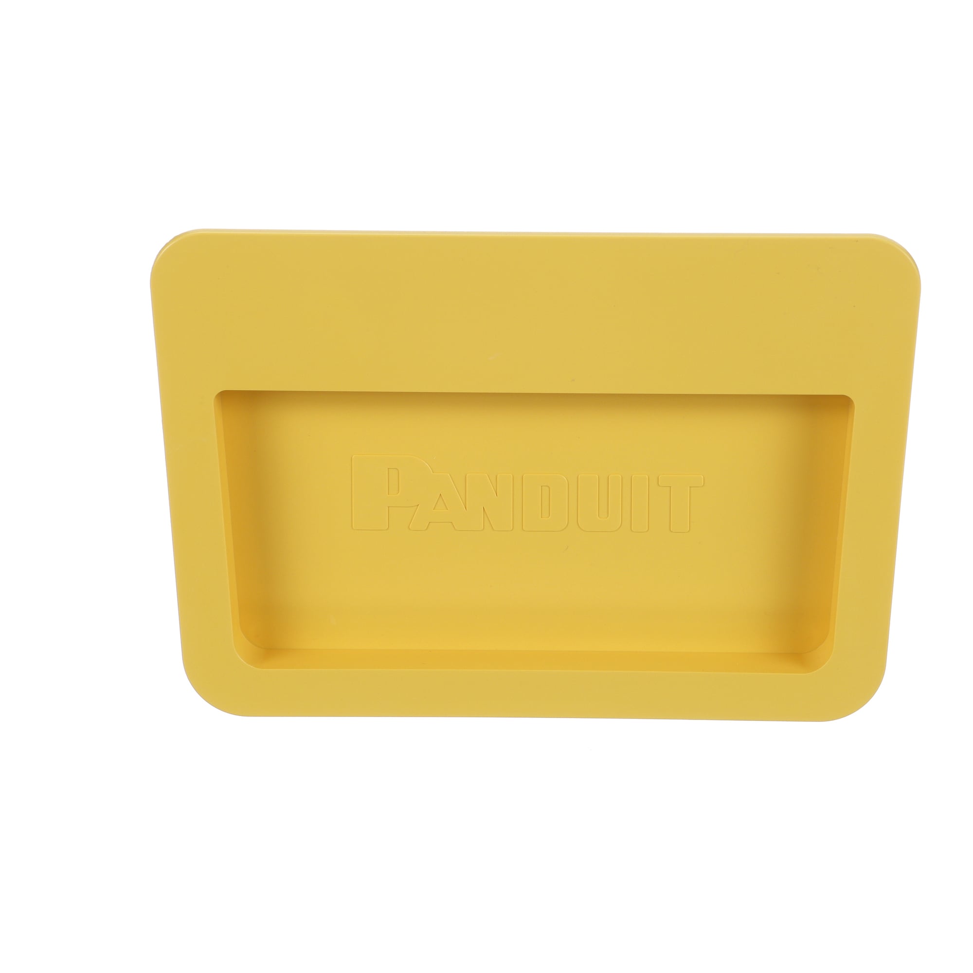 FiberRunner End Cap, 6x4, Yellow