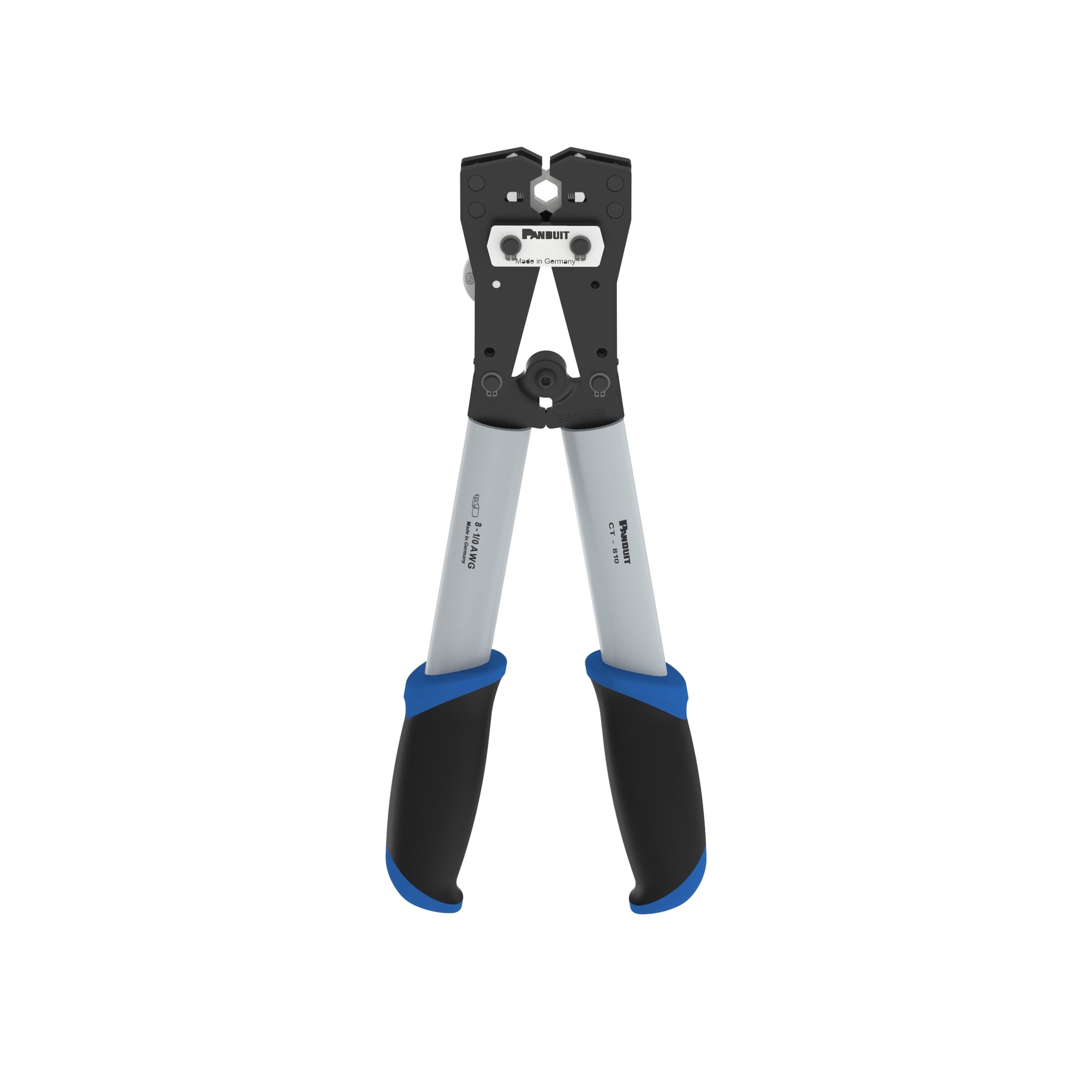Pan-Lug CT-810 Hand Crimping Tool, 8-1/0, PK1