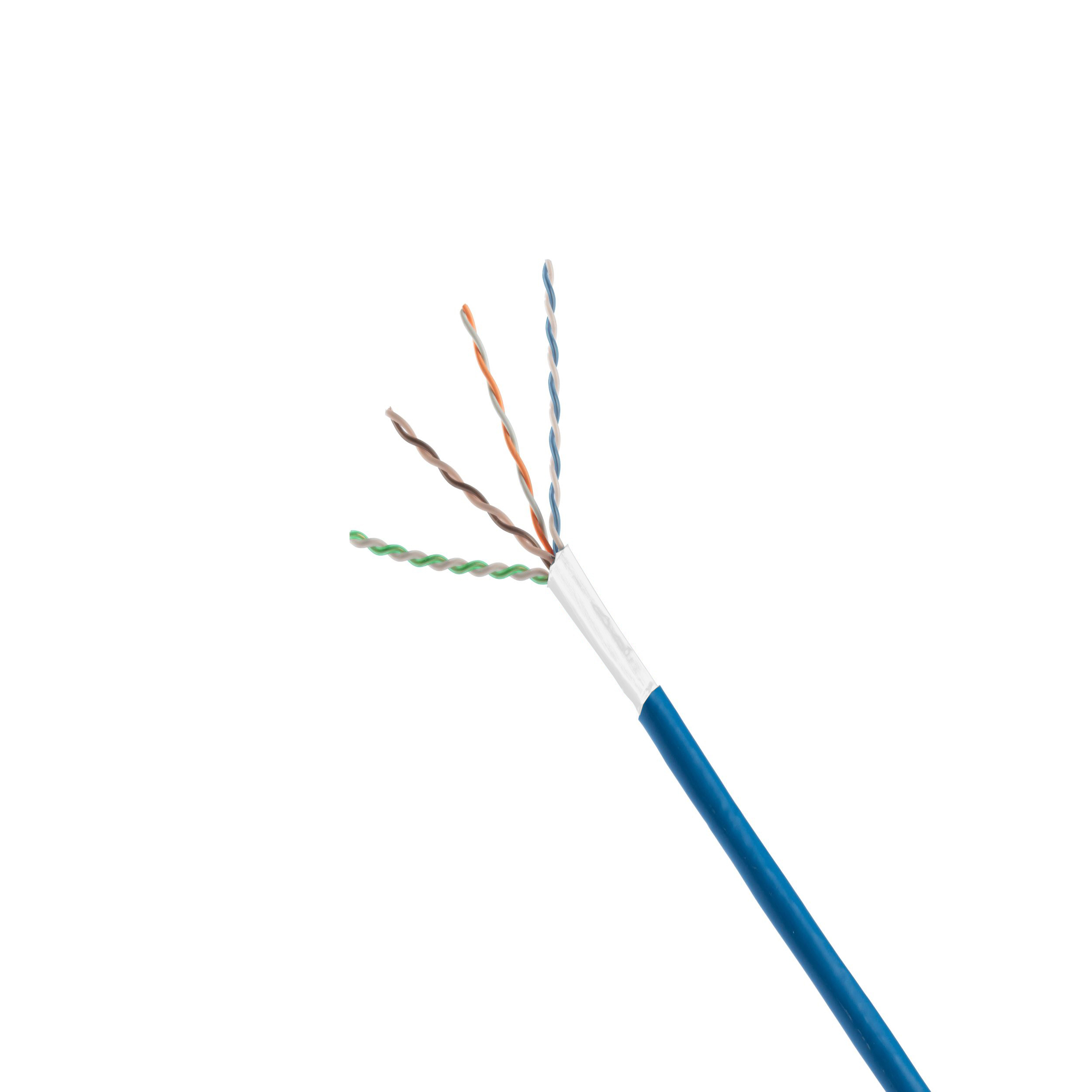 TX6A Copper Cable, Cat 6A, 23 AWG, UTP, White