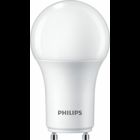 Philips A-shape Dimmable LED lamps are the smart LED alternative to standard incandescents. The unique lamp design provides omi-directional light with excellent dimming performance.