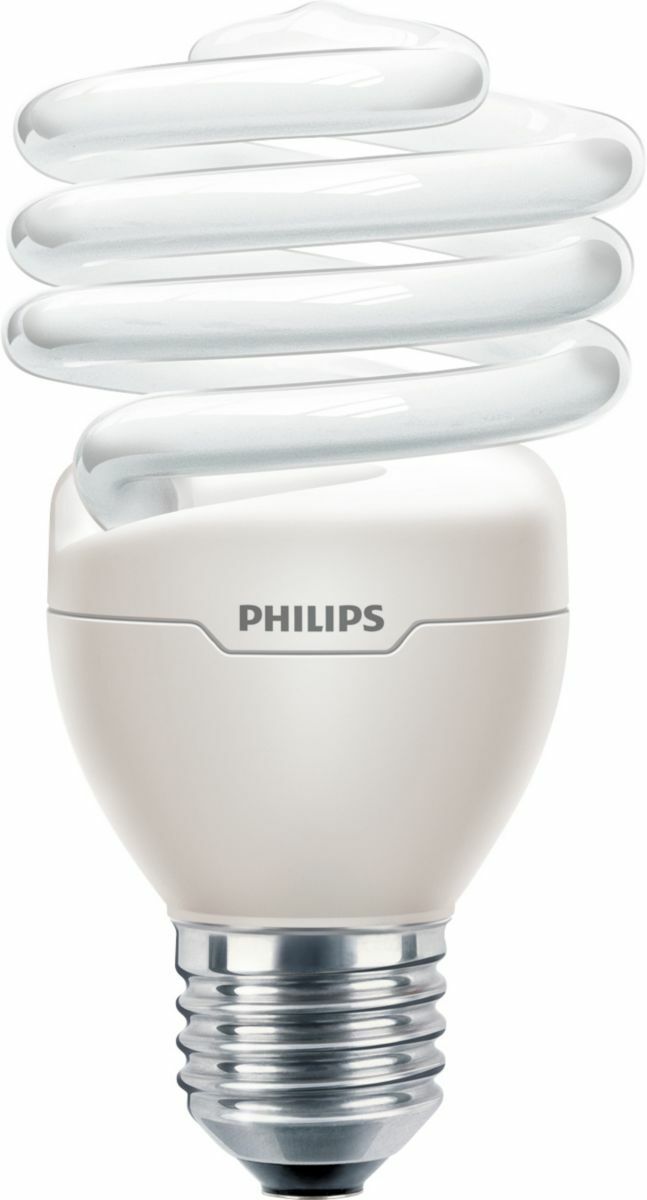 Energy Saver Compact Fluorescents - Going green never looked so good Philips Energy Saver T2 Twister provides energy savings and reduced operating costs without sacrificing quality of light compared to standard incandescent equivalent.;Direct replacement for incandescent bulbs, provides a warm and inviting solt white light.;Extra small, contempory size fits better into most fixtures, including small modern fixtures. The Philips EnergySaver T2 provides energy efficient lighting in a smaller, sleeker, size that fits more fixtures. The energy saving T2 is a direct replacement for most incandescents, provides soft white light and lasts 11 years* reducing the hassle of frequest replacements. Similar light output as standard incandescent lamps;Smaller, compact size fits most small fixtures;Instant on;Long LifeLasts 11 years*;9W T2 is equivalent to 40W standard incandescent**;* Based on approximately 3 hours average usage per day/7 days per week. ** This 9W energy saving light bulb provides soft white light similar to a 40W incandescent bulb Ideal for table or floor lamps, wall sconces, and surface mounted fixtures around the home.