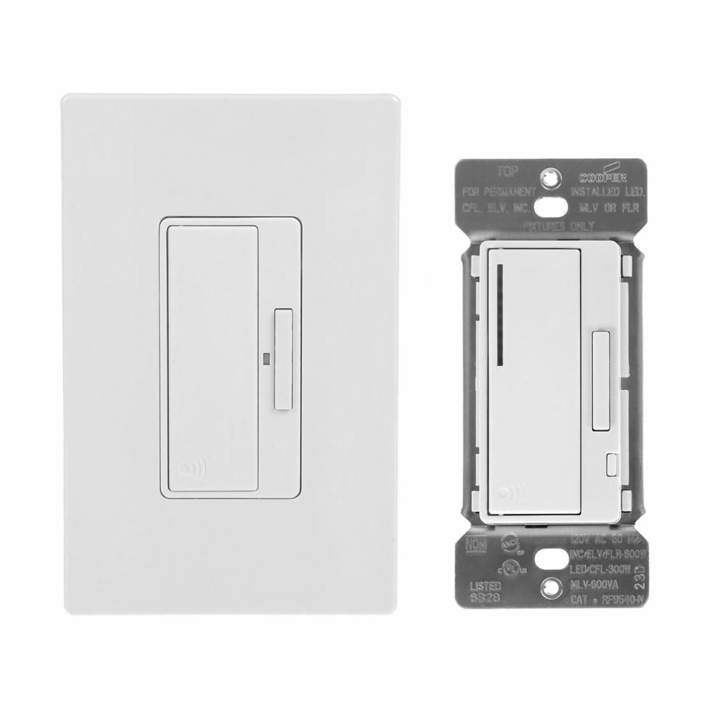 Eaton Z-Wave Anyplace RF battery operated combination kit, White, 120 Vac, Plug-in Module, 32F to 104F (0C to 40C) 740602