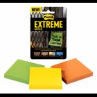 Post-it Extreme Notes are created to stick to textured surfaces and stay in tough conditions. Communicating in the toughest conditions just got easier.