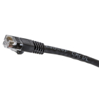 Copper Solutions, Patch Cord,NETSELECT, CAT6, Slim Style, Black, 7' Length