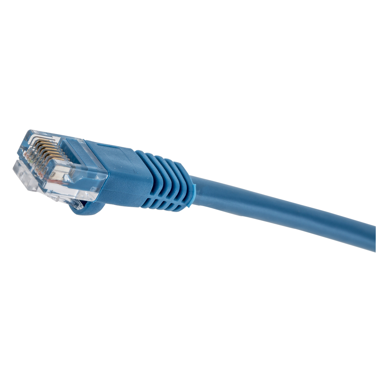 Patch Cord, NETSELECT, Category 5E, Slim, Blue,3 Foot